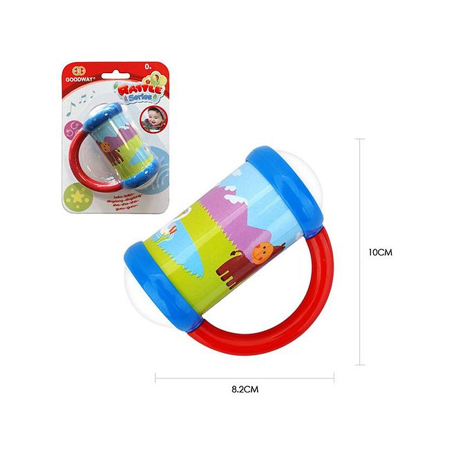 Goodway Baby Teether Rattle Shaker Toy - Blue - Image 3