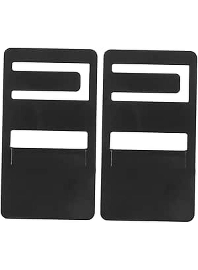 2 Pcs RV Refrigerator Door Prop Clip Easy Locking Mechanism Prevents Shaking - Image 1