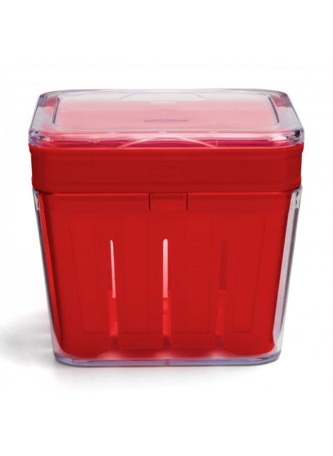 Chef'n Bramble Berry Basket and Colander (1-Quart, Cherry)