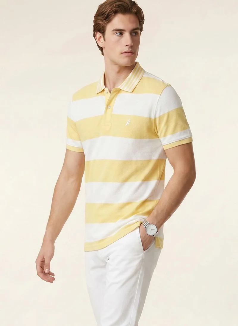 نوتيكا Men Striped Polo T-Shirt