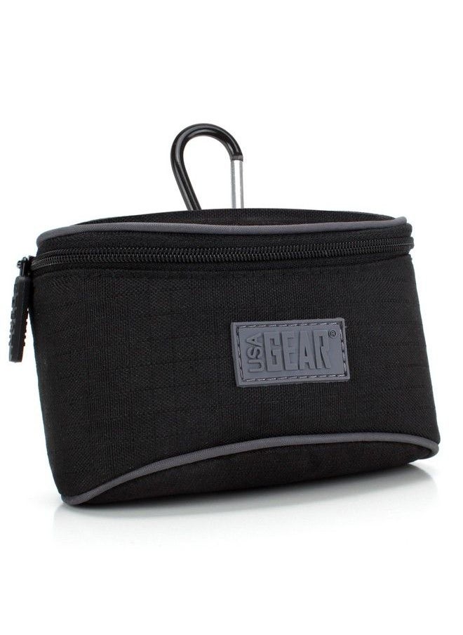 USA Gear - Belt Loop Camera Bag Compatible With Panasonic Lumix Zs70 Canon Elph 190 Sony Rx100 Nikon Coolpix S4300 And More Compact Camera Case With Belt Loop Scratch Resistant Weather Resistant - Image 1
