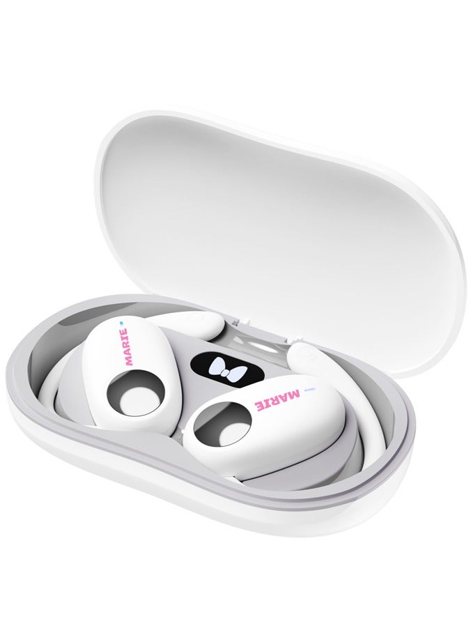 Disney QS-O03 Wireless Bluetooth Headset - White Marie Cat - Image 1