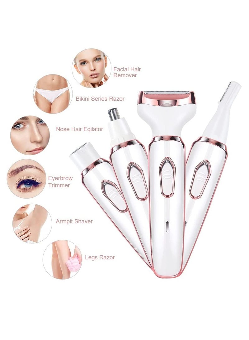 SOLARAE Cordless 4 in 1 Electric Shaver for Women - Image 5