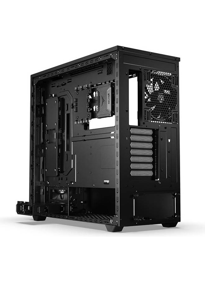 be quiet! - Shadow Base 800 FX aRGB Mid Tower Computer Case, 4x Light Wings 140mm PWM Fans, Up to 420mm Radiator & 8x Fan Support, ABS + Steel + Tempered Glass Materials, Black | BGW63 - Image 1