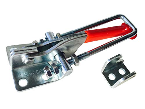 LavaLock Smoker Toggle PULL Latch, BBQ smoker lid clamp. Flat mount PULL (1) - Image 2