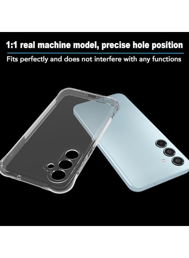 Case for Samsung Galaxy M35 5G Clear TPU Four Corners Grade Protection Cover Transparent Silicone - Image 5