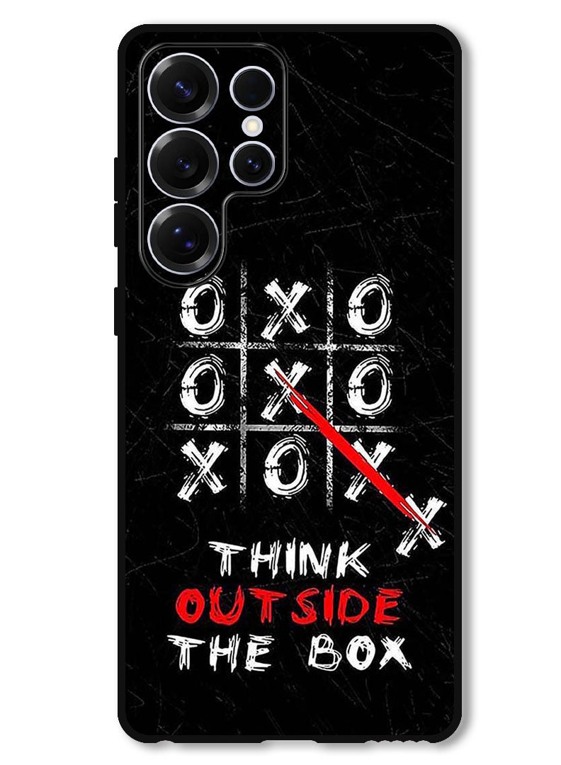 Theodor Protective Case Anti Scratch Shock Proof Bumper Cover For Samsung Galaxy S25 Ultra Think out of the box - Image 1