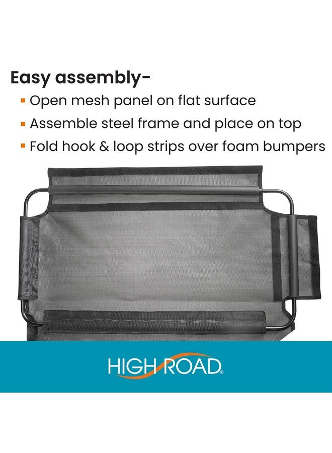 High Road Back Seat Barrier For Dogs  Dog Car Barrier Behind Front Seat  Padded Steel Frame Heavy Duty Mesh Net Separator For Cars, Suvs And Trucks - Image 4