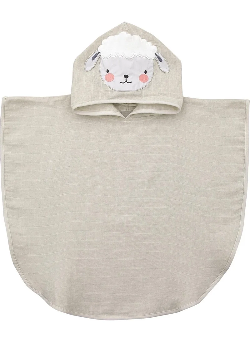 Miespiga Lamb Baby Muslin Poncho