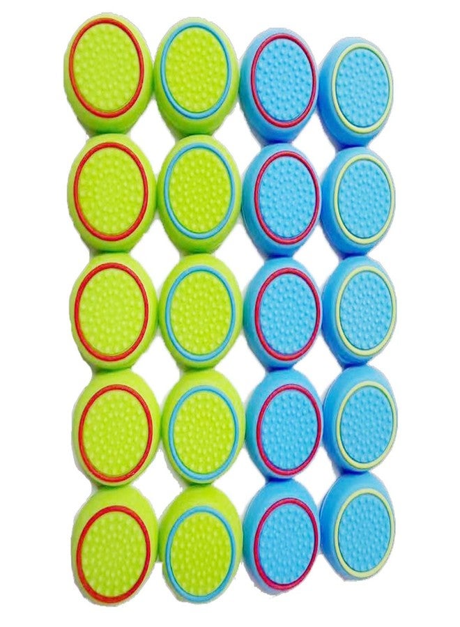 UPONEW 20 Pcs Controller Thumbstick Caps Replacement Silicone Touch Controller Rocker Cover for PS3 / PS4 / PS5 - Image 1