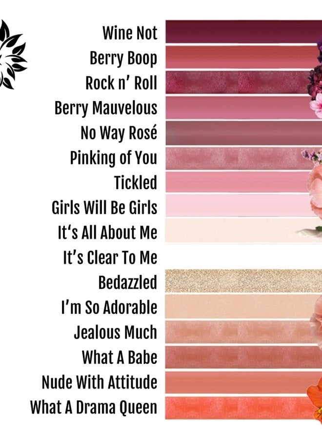 BaeBlu Organic Vegan Lip Gloss, 100% Natural Non-Toxic Moisturizing Ingredients, Berry Mauvelous - Image 3