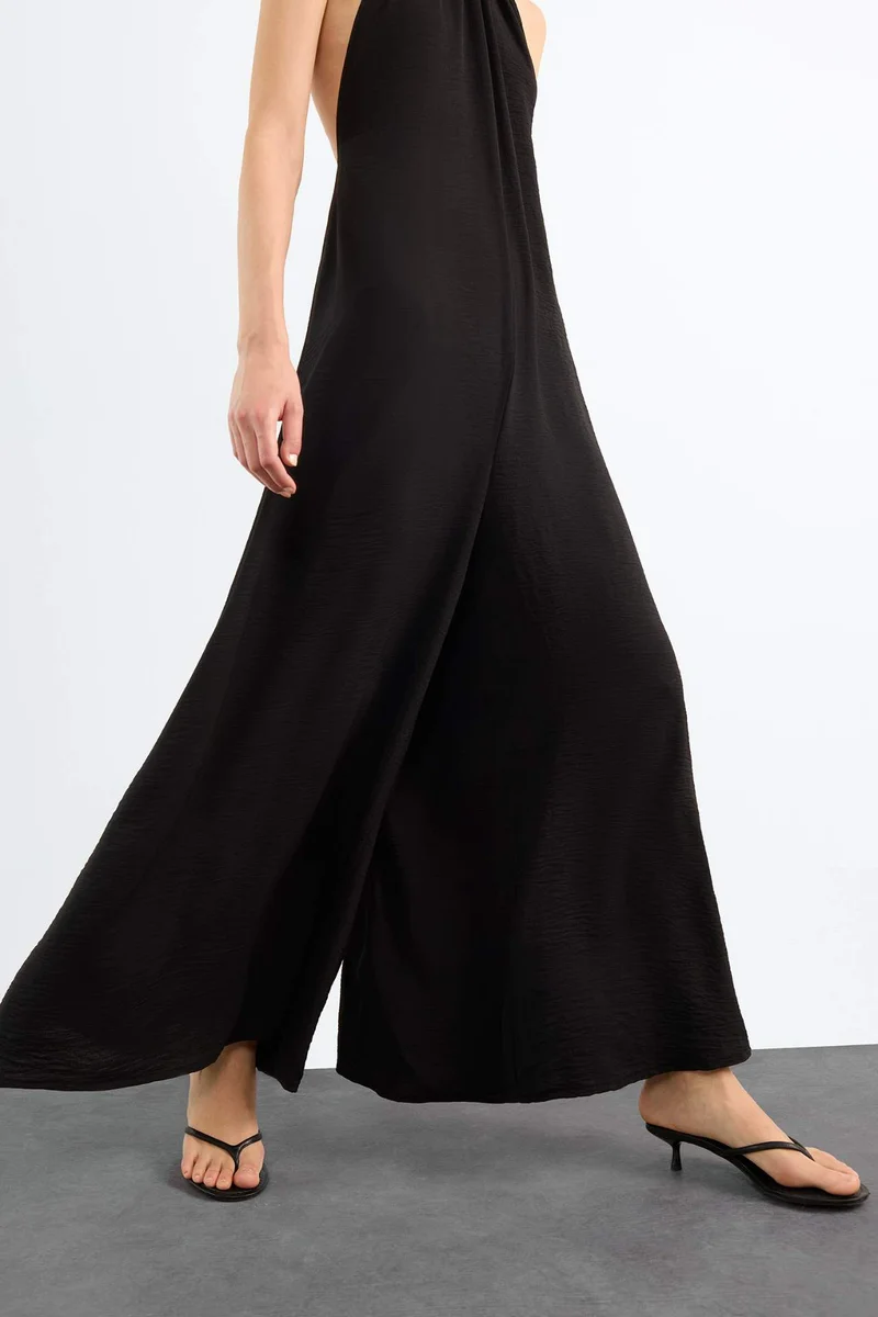 Defacto  Wide Leg Long Jumpsuit for Women | Best Price UAE