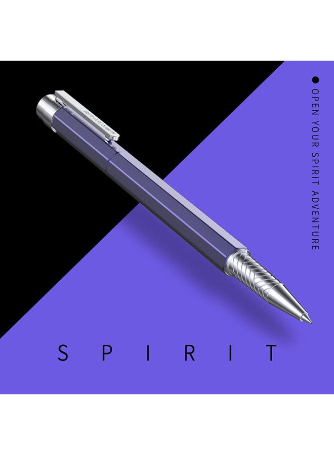 Bernard Shaw Birthday Gift For Adults Ballpoint Pen, High-end Luxury Lavender Purple Single Pen In Gift Box, Premium Business Office Signing Pe