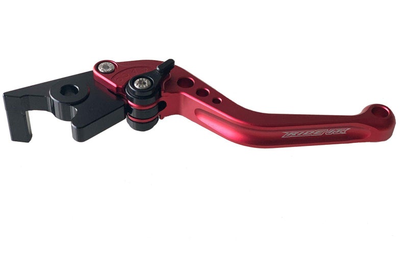 RIDE IT FOREVER Short Motorcycle Brake Lever and Clutch Levers Compatible with GROM 2014-2025- Red - Image 2