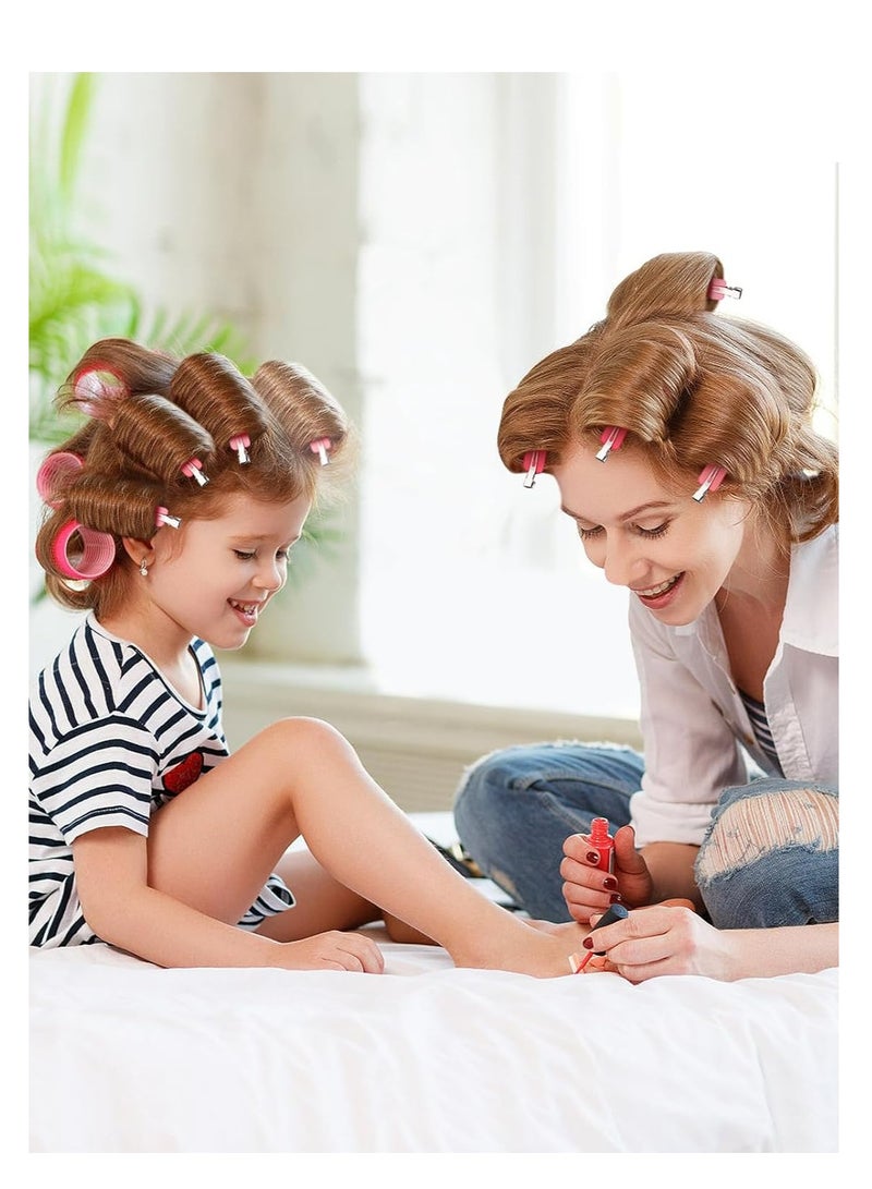 كير اند سمايل CARE AND SMILE العناية والابتسامة مجموعة مشابك الشعر بدون ثني بجودة الصالون - 6 قطع ، تصفيف خالي من التجعد للنساء والفتيات - Image 4