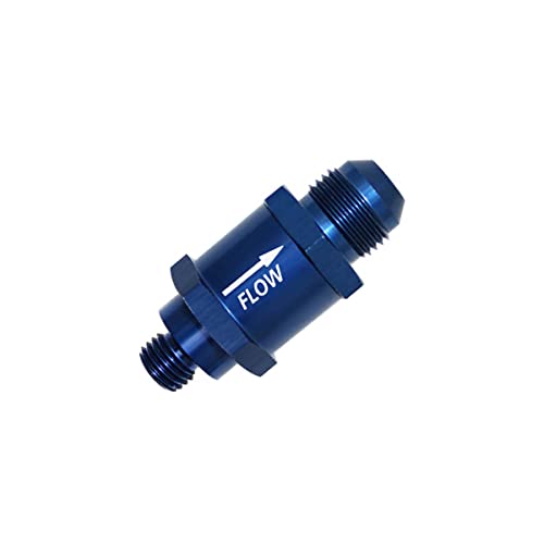 HFP QFS-FT10-6CV Quantum 6AN Check Valve For Walbro Inline Fuel Pump GSL392 M10x1.0 - Image 1