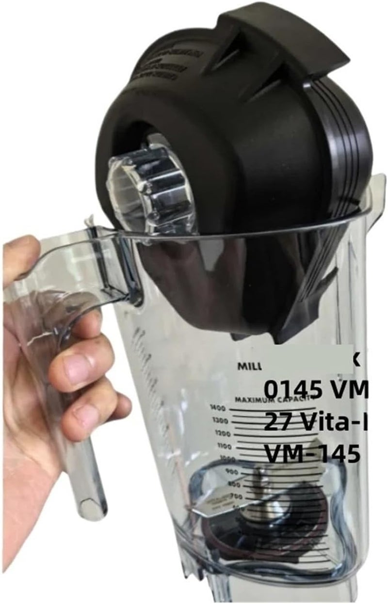 Mixer Container，Compatible For Vitamix ，THE QUIET ONE VM0145 VM0149 VM0122 VM0127 Vita-Mix 015978 VM-145 Replacement 48Oz Blender Cup - Image 1