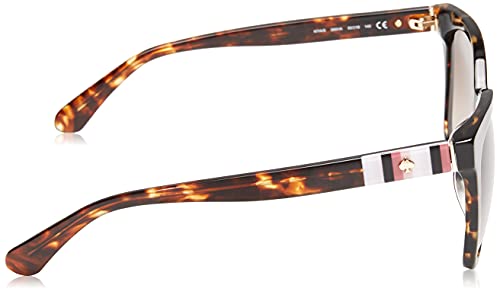 Kate Spade New York womens Kiya Sunglasses, Havana, 53 mm US - Image 3