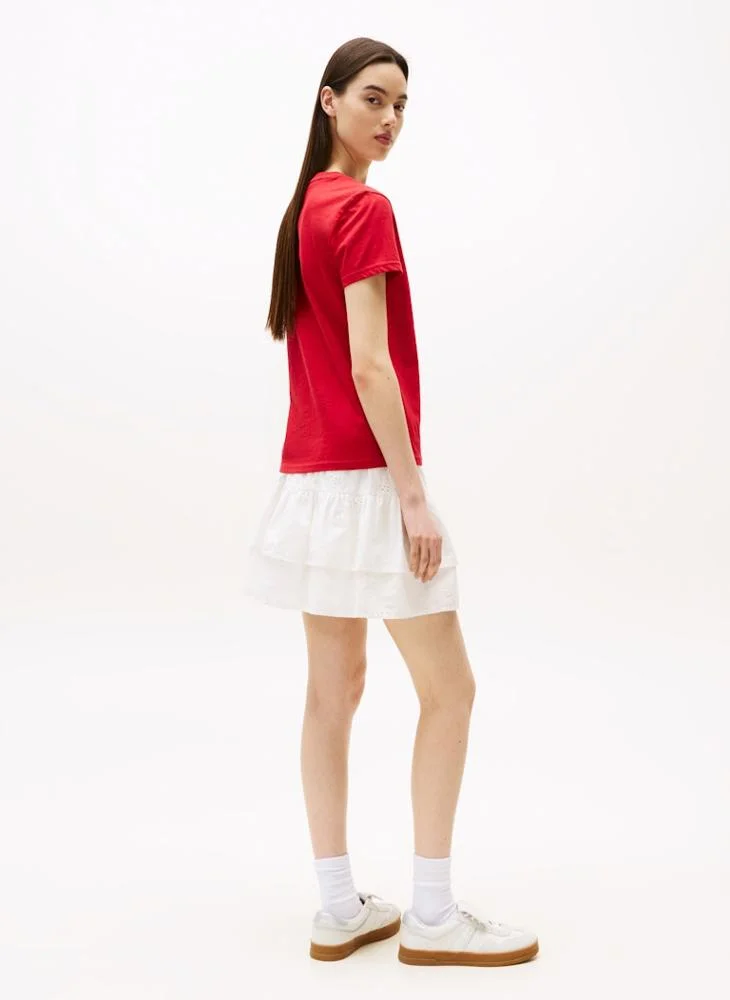 تومي جينز Graphic Crew Neck T-Shirt