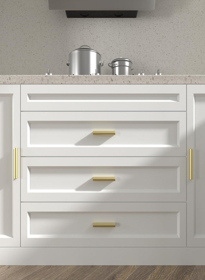 goldenwarm 10 Pack Adjustable Drawer Pulls Gold Cabinet Handles for Kitchen Hardware 1" to 4"(25-102 mm) Hole Distance - Image 5