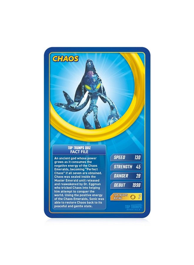 Top Trumps Sonic The Hedgehog Top Trumps - Image 4