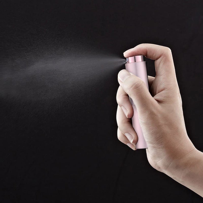LISAPACK 8ML Atomizer Perfume Spray Bottle for Travel, Empty Refillable Cologne Dispenser, Portable Sprayer (Pink) - Image 3
