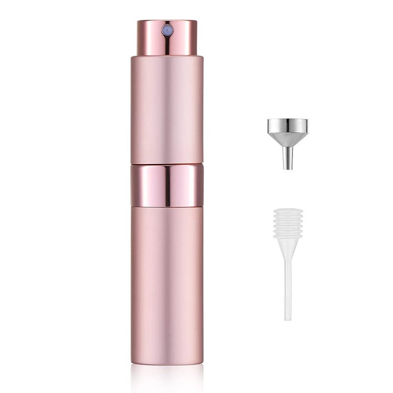 LISAPACK 8ML Atomizer Perfume Spray Bottle for Travel, Empty Refillable Cologne Dispenser, Portable Sprayer (Pink) - Image 1