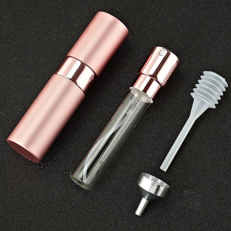 LISAPACK 8ML Atomizer Perfume Spray Bottle for Travel, Empty Refillable Cologne Dispenser, Portable Sprayer (Pink) - Image 2