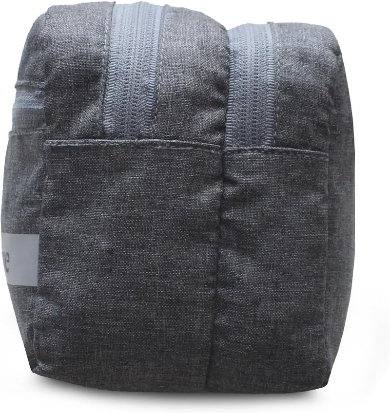 SFANE Toiletry Bag for Men & Women Makeup Pouch, Travel Essentials Travel Organizer Travel Pouch for Men for Travel Kit for Toiletries, Wash Bag, White, Travel Accessories - Image 5