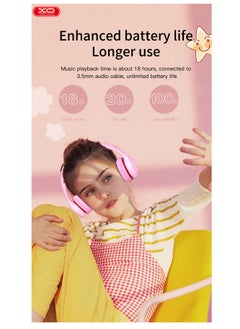XO INET Stereo Wireless Headphones (Kids) Professional Bluetooth Headphone Headset Kids  - Image 3