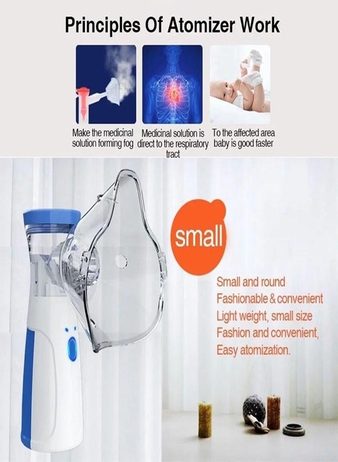 Portable Medical Inhaler, Silent Asthma Treatment for Adults and Children, Home Health Care - Image 3