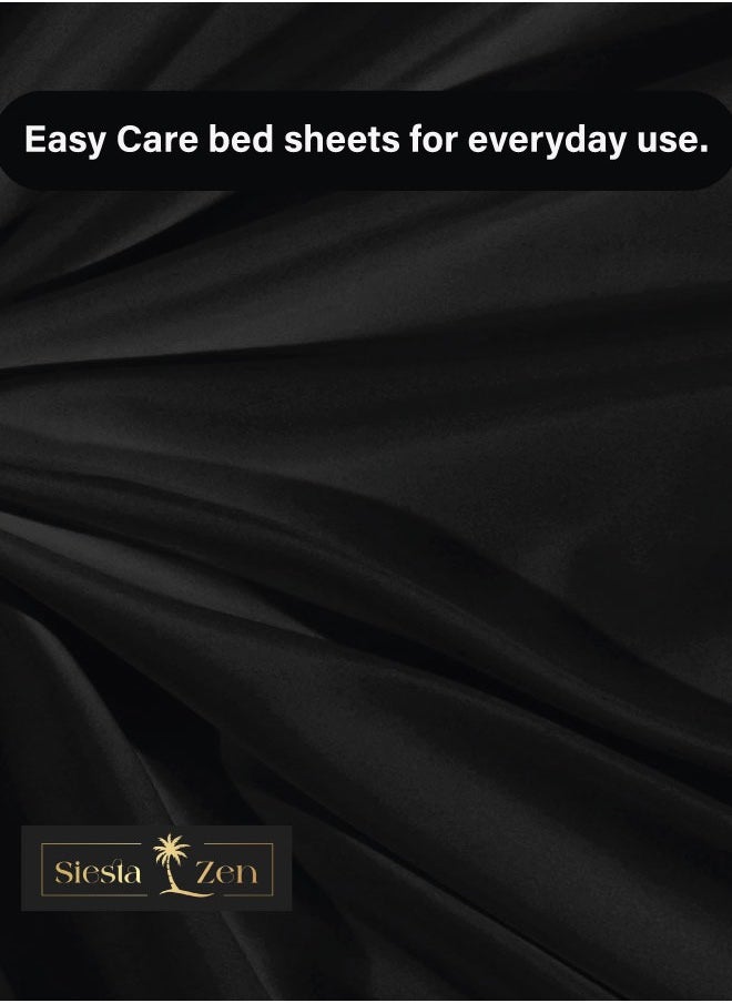 Siesta Zen - Siesta Zen Microfiber Flat Sheet – Soft, Breathable, and Wrinkle-Resistant Bedding - Image 1