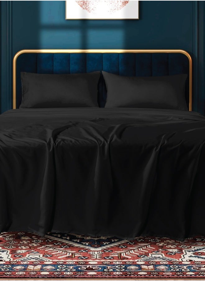 Siesta Zen Siesta Zen Microfiber Flat Sheet – Soft, Breathable, Wrinkle-Resistant – Lightweight & Durable Bedding for All Seasons  - Image 1