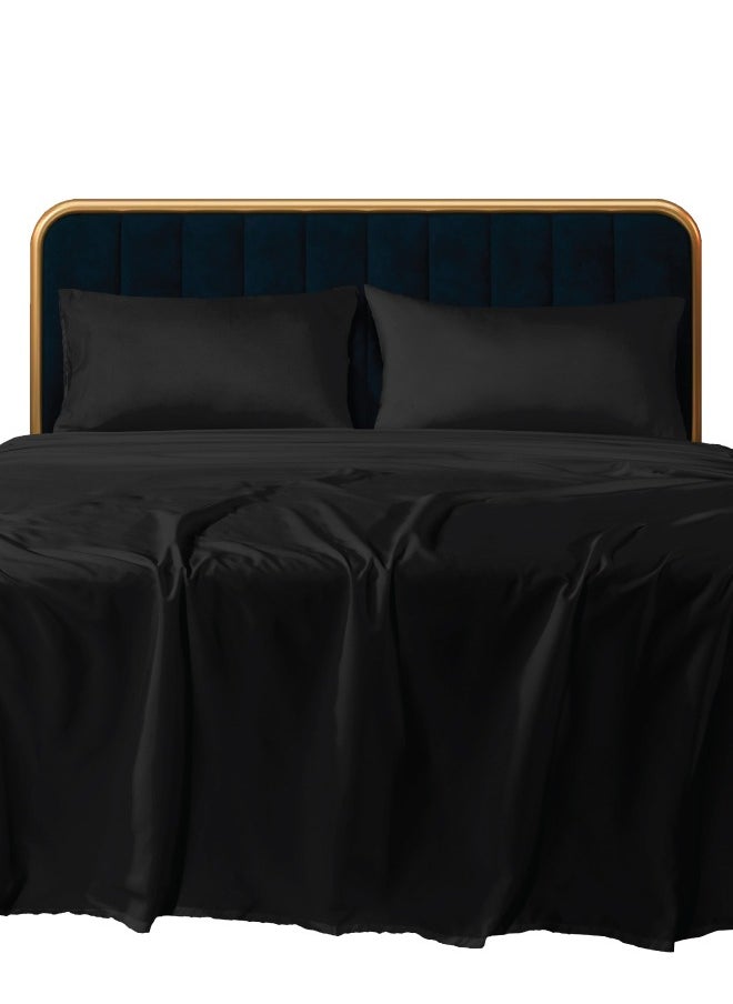 Siesta Zen Siesta Zen Microfiber Flat Sheet – Soft, Breathable, Wrinkle-Resistant – Lightweight & Durable Bedding for All Seasons  - Image 3