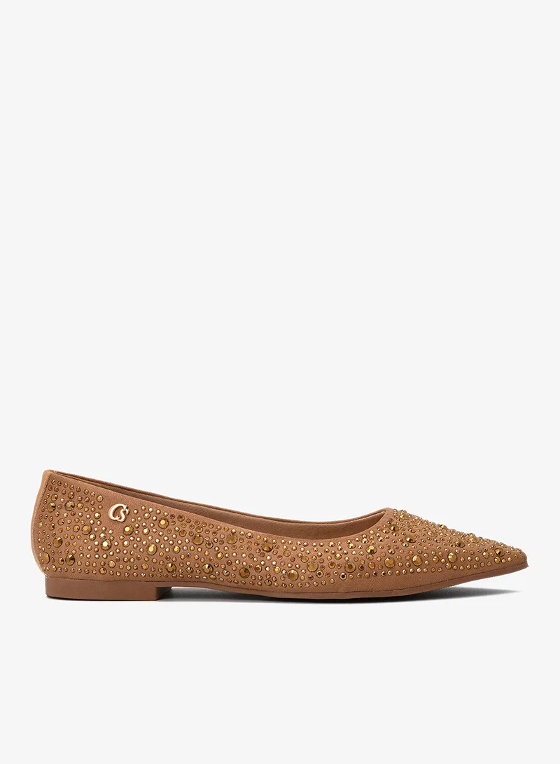 Carmen Steffens Classic Shine Mel Ballet Flat