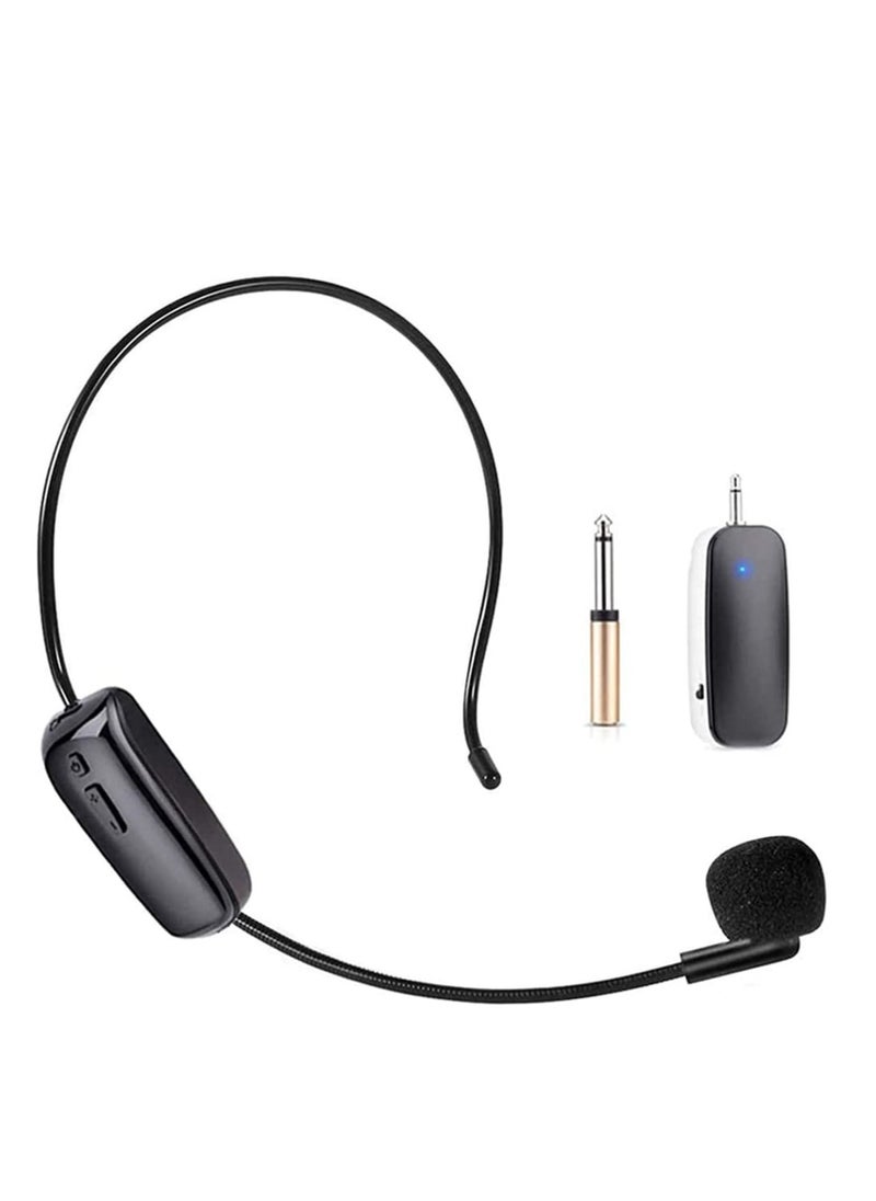 Y&D - Wireless Microphone Headset, UHF Mic Headset and Handheld 2 in 1, 165 ft Range for Voice Amplifier, Stage Speakers Teacher Tour Guides Fitness Instructor - Image 1