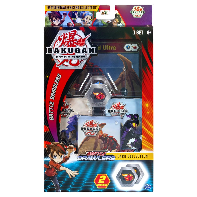 Bakugan Deluxe Battle Brawlers Card Collection with Jumbo Foil Dragonoid Card for Ages 6 and Up - Image 2