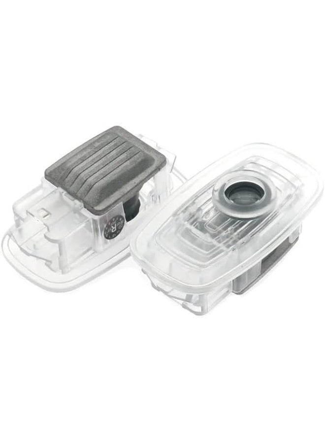 إضاءة مرحبًا بالباب متوافقة مع فئة CLA C118 W118 CLS C257 W218 W219 A238 C238 A207 C207 (لشعار AMG) - Image 1