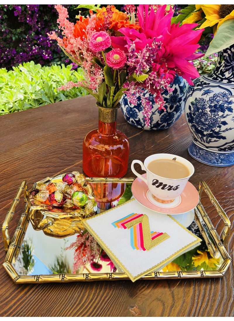 Ge Living Rainbow Z Letter Cocktail Napkin (1 Piece)  - Image 3