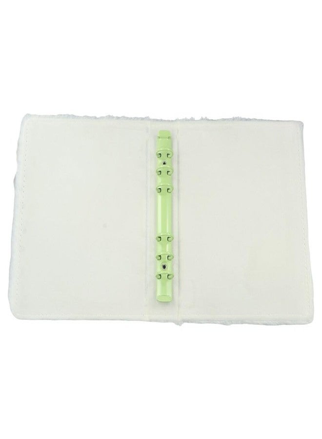 Kopida ألبوم صور كرتوني مخملي بحجم A5 مع 20 صفحة داخلية، وحامل بطاقات صور على شكل كلب لطيف بست حلقات لتخزين بطاقات الصور - Image 5