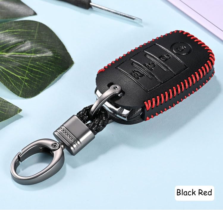 Contacts Car Key Cover Compatible with Kia – Seltos, Sonet, Carens, Carnival, EV6 & More | Fits 3 & 4 Button Keys - Image 3
