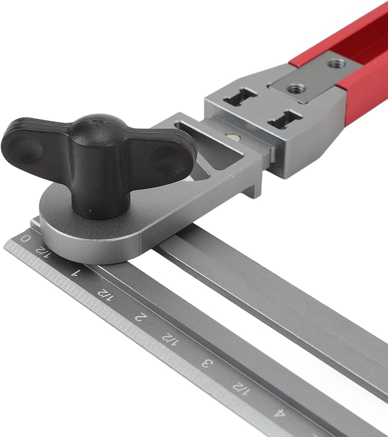 Aluminum Alloy Stair Tread Gauge Adjustable Folding Measuring Ruler for Home Improvement - Image 5