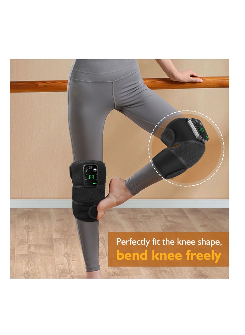 Furtey Electric Heating Knee Massager Joint Physiotherapy Elbow Knee Pad Shoulder Pad Vibration Massage Pain Relief - Image 4