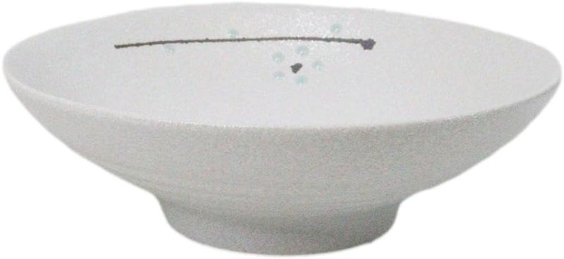 Ebros Gift Modern Yukino Hana Snow Flowers Ceramic Dinnerware Serveware Kitchenware Set Oriental Asian Restaurant Supply Pack Of 4 Large Ramen Soup Dinner Bowl 36oz - Image 4