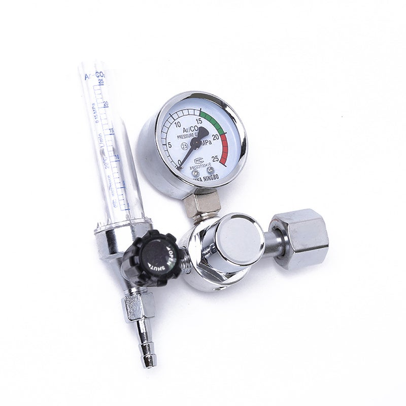 CO2 Flow Mig Tig Flow Meter Gas Ditector With Regulator Multicolour 17.50 x 8 x 15cm - Image 1