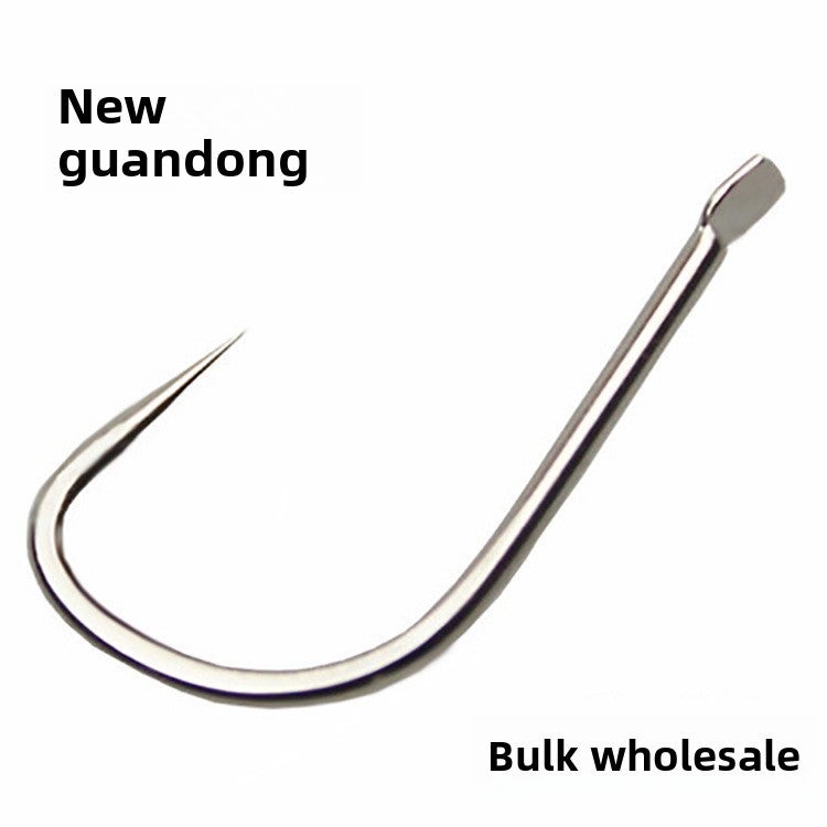 Generic Bulk No-Barb Fish Hooks for Carp Fishing Gear Black [one thousand pieces]]