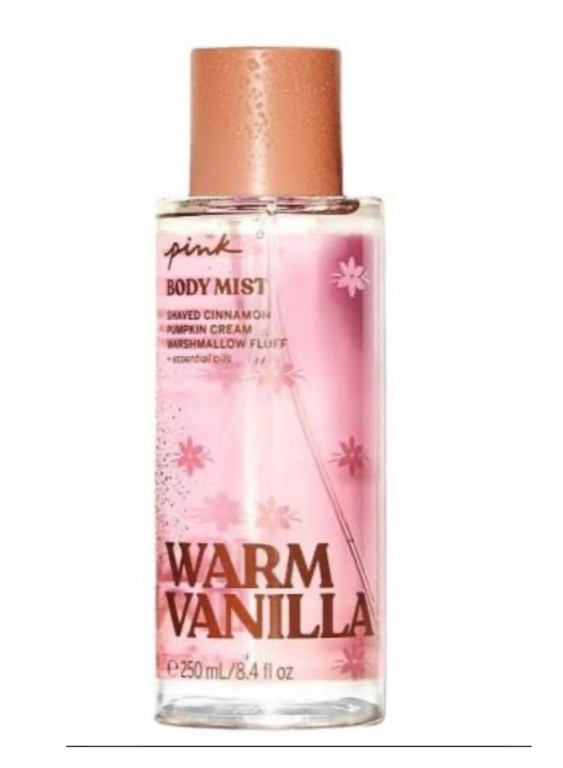Pink Warm Vanilla Body Mist 250ml