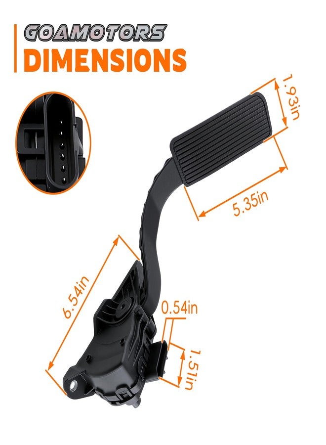 GoaMotors 15847349 Accelerator Pedal with Position Sensor Fit for Cadillac Escalade for Chevrolet Avalanche Silverado Suburban Tahoe for GMC Sierra Yukon for Hummer H2 - Image 4