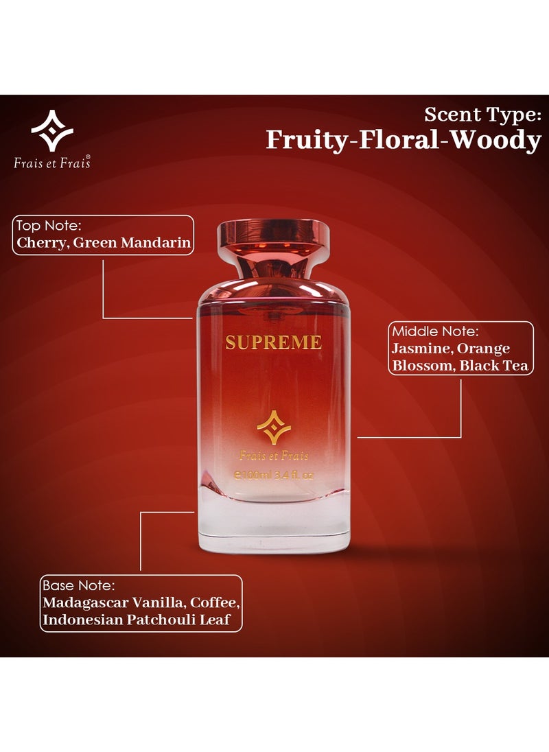 Frais Et Frais - Frais Et Frais Supreme Perfume 100ml - EDP - For Her - Image 1