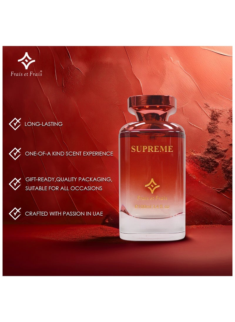 Frais Et Frais - Frais Et Frais Supreme Perfume 100ml - EDP - For Her - Image 1
